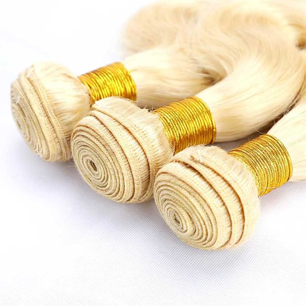 Blonde-body-wave-613-hair-bundles-double-mechine-weft