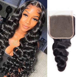 Undetectable HD Lace Closure 4x4 5x5 6x6 Loose Wave Invisible Closure –  bombtress